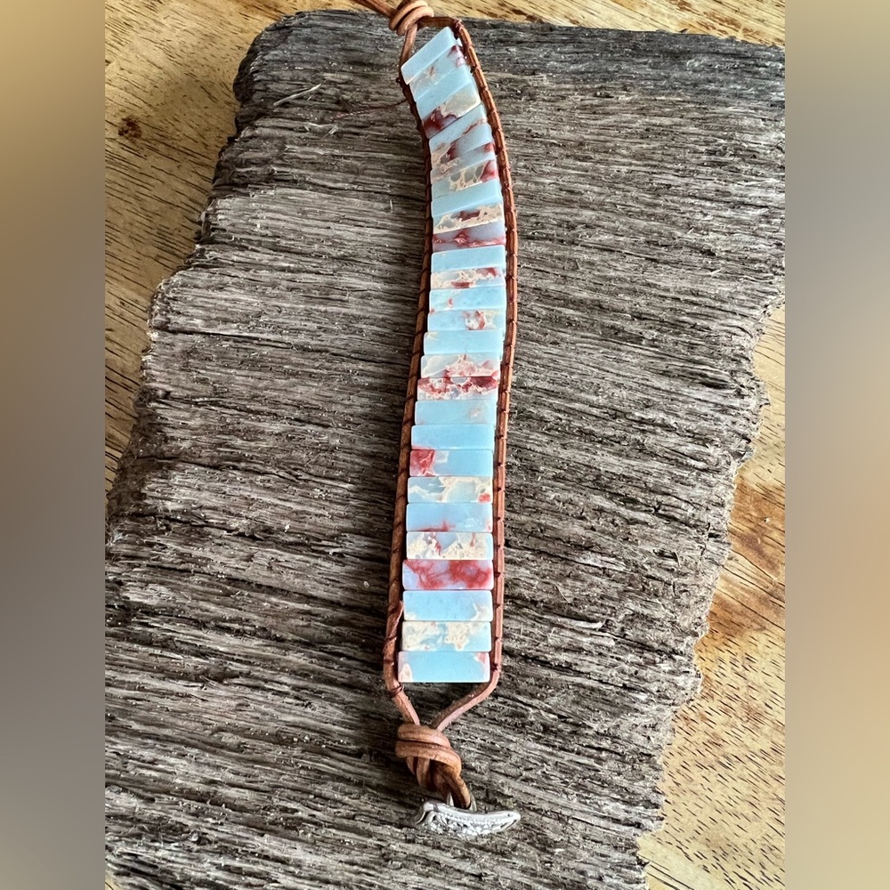Handcrafted Stone Bracelet - Picture 2 of 5